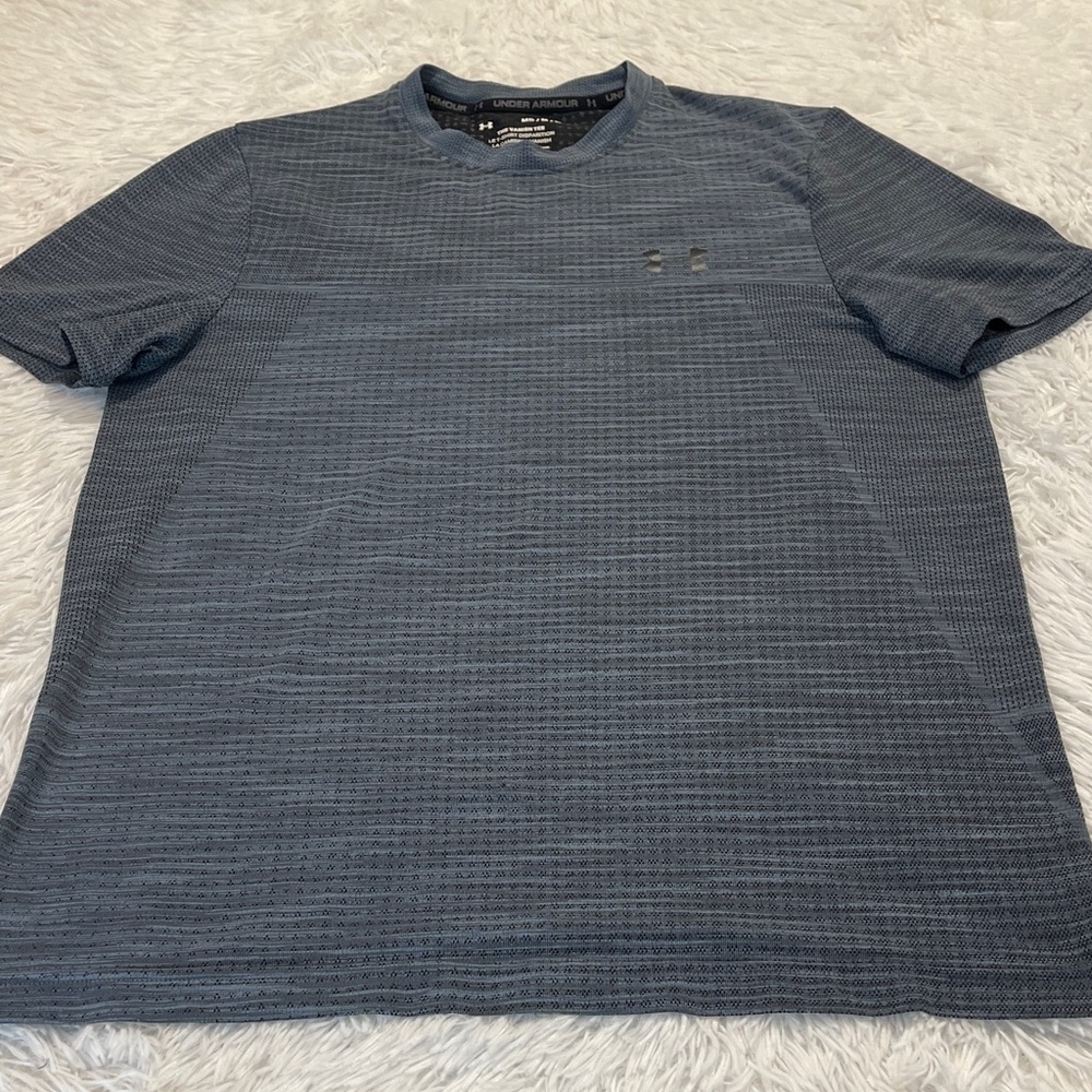 Under Armour VANISH TEE Men's Gray Short Sleeve Tee SIZE M